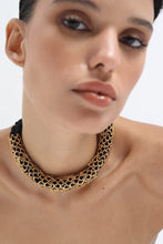 Load image into Gallery viewer, Obsidian Mesh Choker
