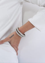 Load image into Gallery viewer, Helix Bangle Silver
