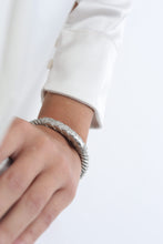 Load image into Gallery viewer, Helix Bangle Silver
