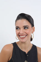 Load image into Gallery viewer, Gilded Hoops
