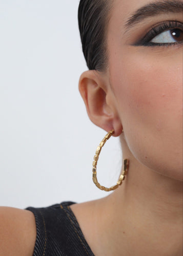 Gilded Hoops