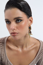 Load image into Gallery viewer, Tara Cross Hoops
