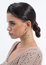 Load image into Gallery viewer, Tara Cross Hoops
