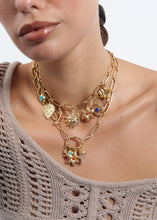 Load image into Gallery viewer, Porta + Petite Fortuna Charms Necklace
