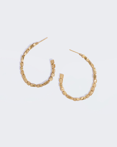 Gilded Hoops