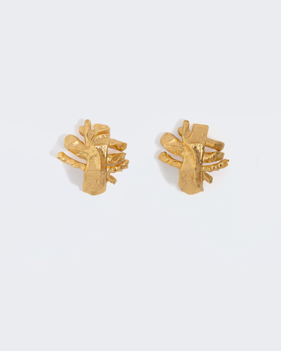Adaline Button Earrings
