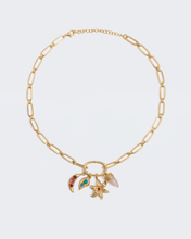 Load image into Gallery viewer, Petite Fortuna Charms Necklace
