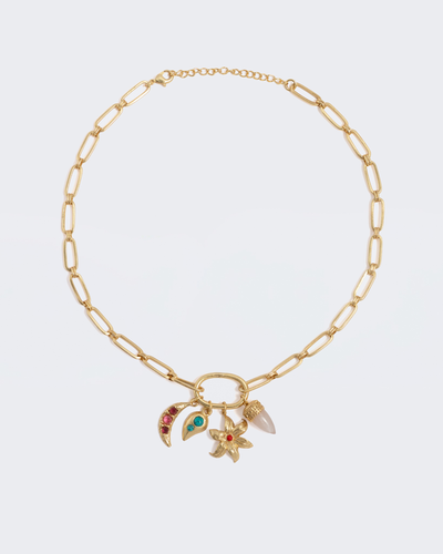 Petite Fortuna Charms Necklace