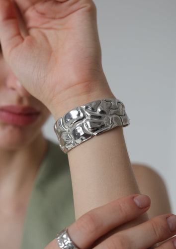 Kingtsugi Bangle Silver