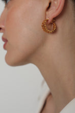 Load image into Gallery viewer, Hyacinth Hoops Gold
