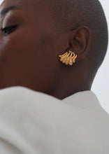 Load image into Gallery viewer, Wave Earrings Golden
