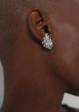 Load image into Gallery viewer, Wave Earrings Silver
