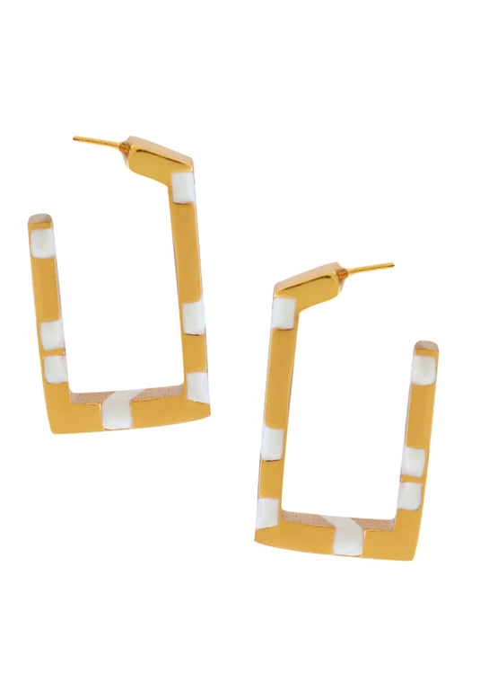 Positano Earrings - Ivory