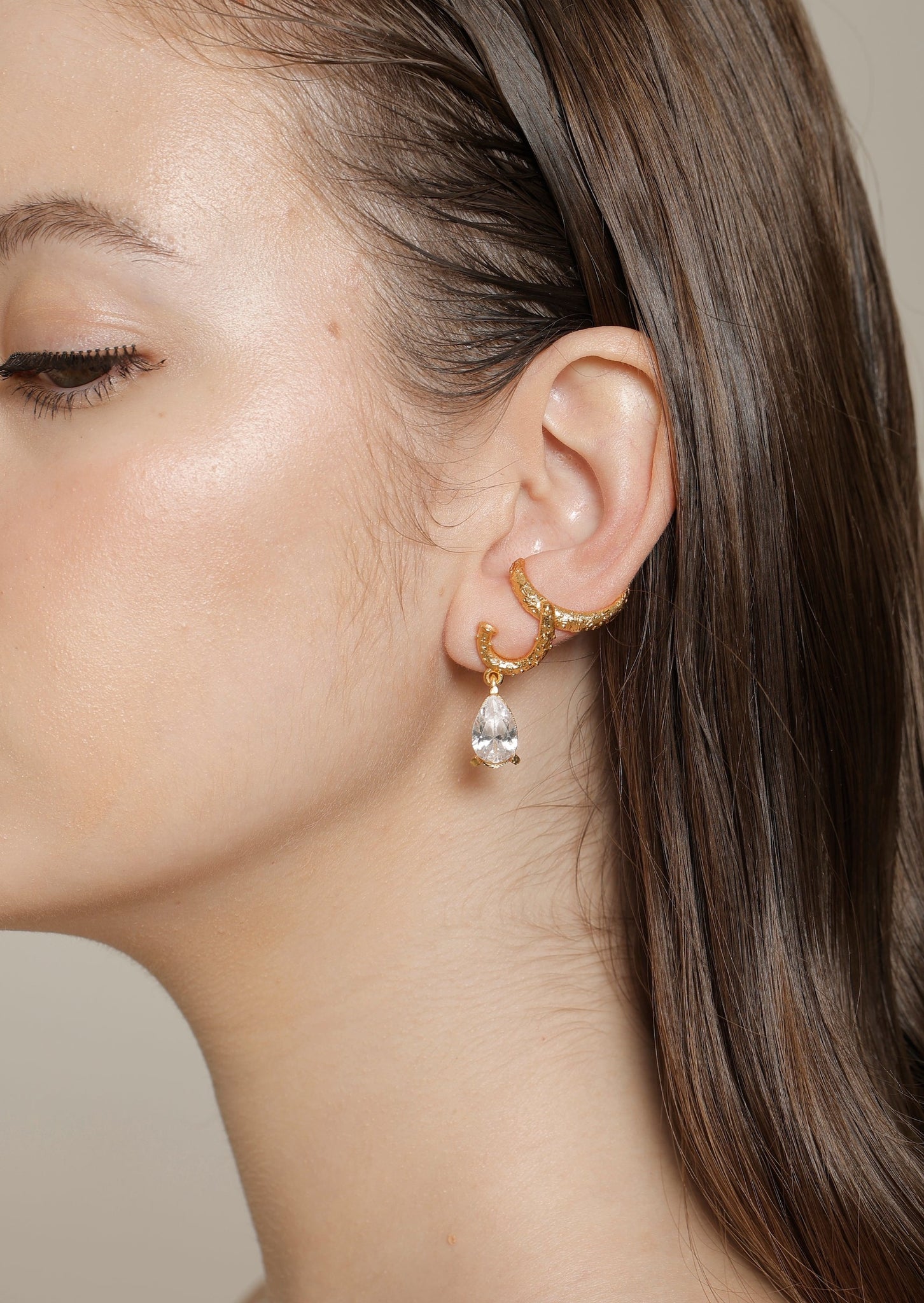 Chloé Earring/Cuff Sparkle – ANATINA - Main Image