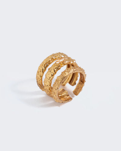 Ibiza Stack of Rings - White
