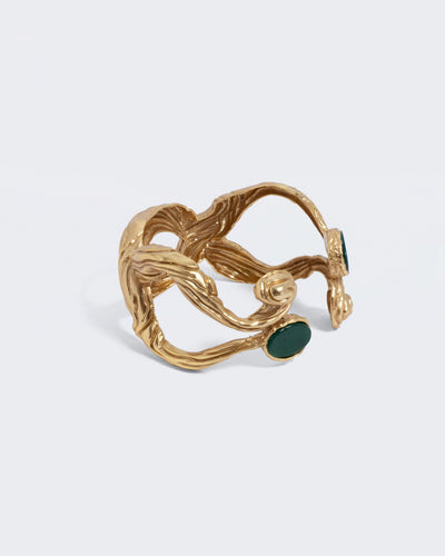 Midas Touch Verdant Cuff