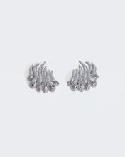 Load image into Gallery viewer, Wave Earrings Silver
