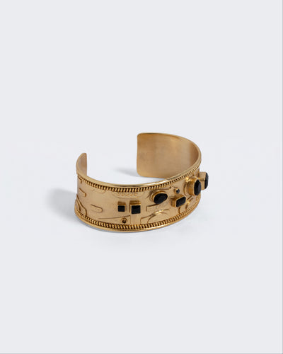 Ancestry Obsidian Bangle