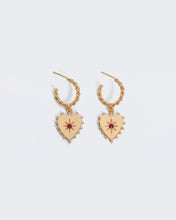 Load image into Gallery viewer, Fitzgerald Earrings - Ruby
