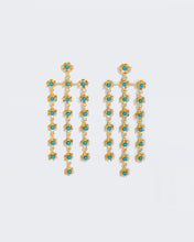 Load image into Gallery viewer, Masharabiya Earrings - Turquoise
