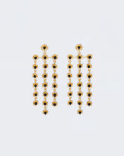Load image into Gallery viewer, Masharabiya Earrings- Black Onyx

